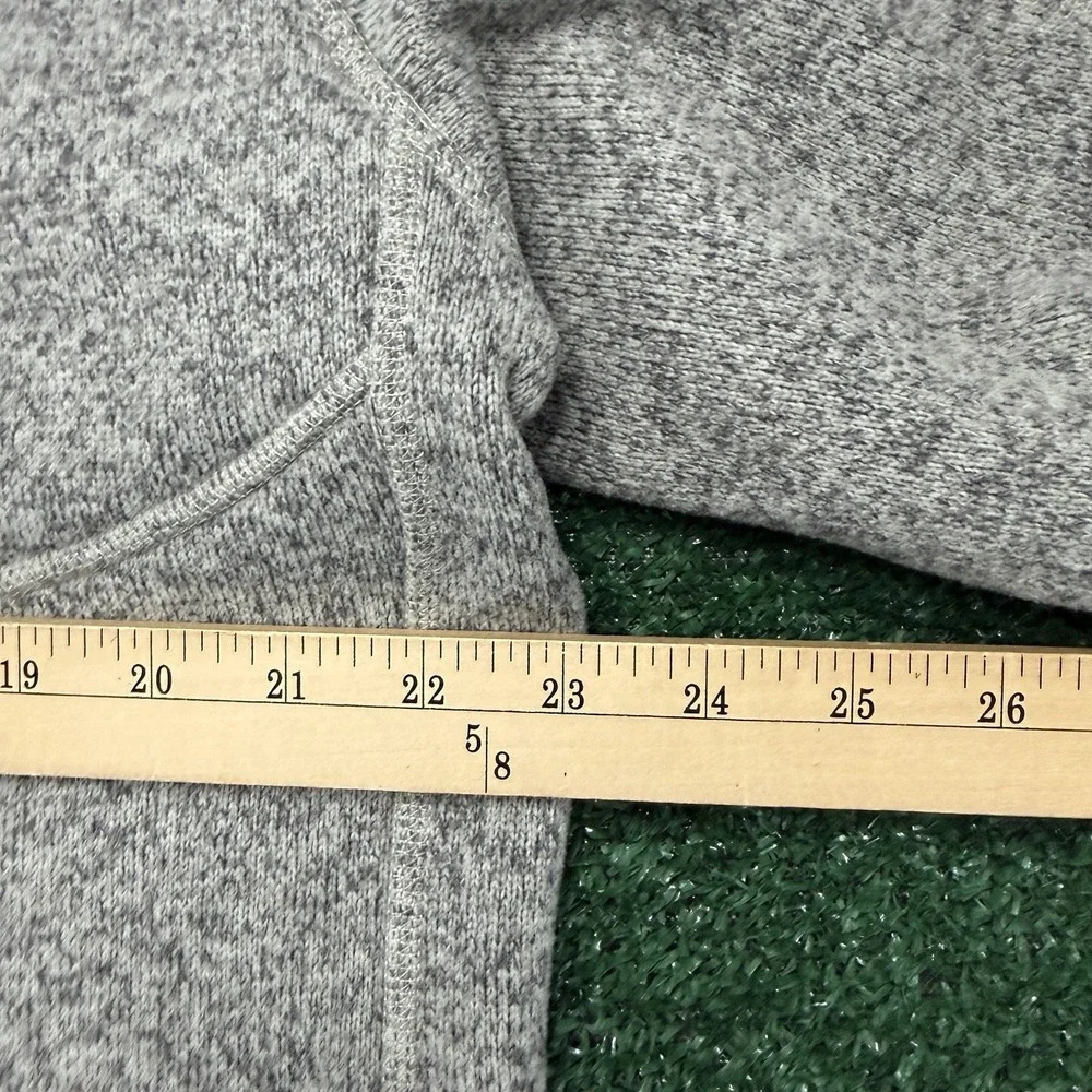 The North Face Men's Fleece 1/4 Zip Up Cowl Neck Pullover Jacket XL Military